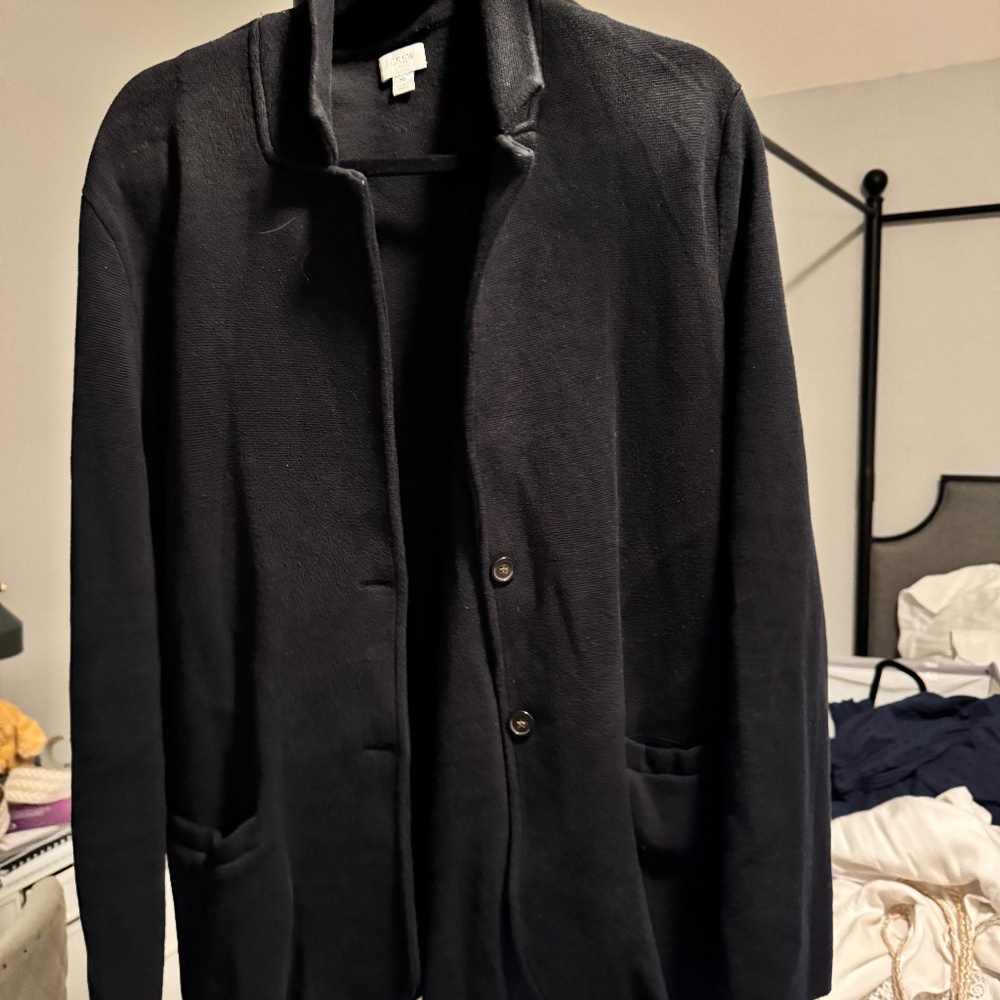 J.Crew sweater, blazer black size extra large